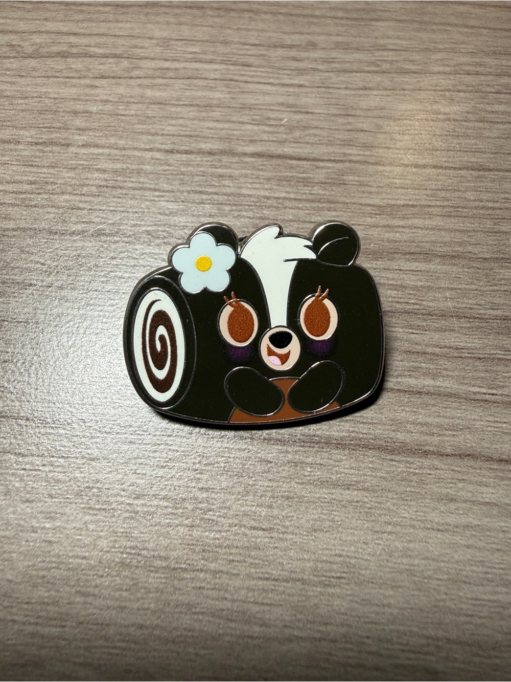 Disney Pins - Flower Chocolate Swiss Roll